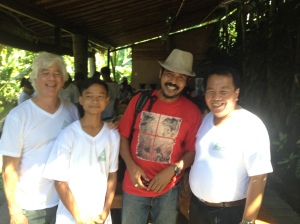 Eco Club Partners with Kadek Gunarta at Yoga Barn, Ubud.